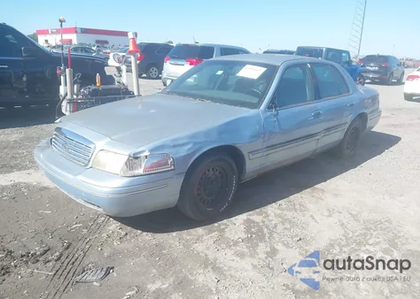 2001 Ford Crown Victoria Police Interceptor из США, поврежденный, VIN 2FAFP71W61X175542